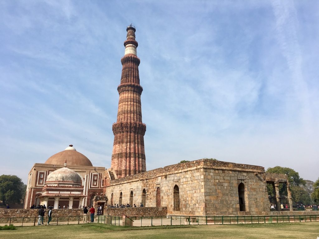 Qutb Minar, one of the World Heritage Sites in Delhi