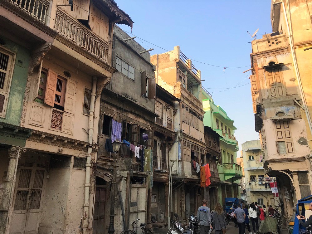 Pol houses in the historic centre of Ahmedabad