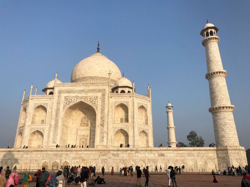 Taj Mahal with Minaret